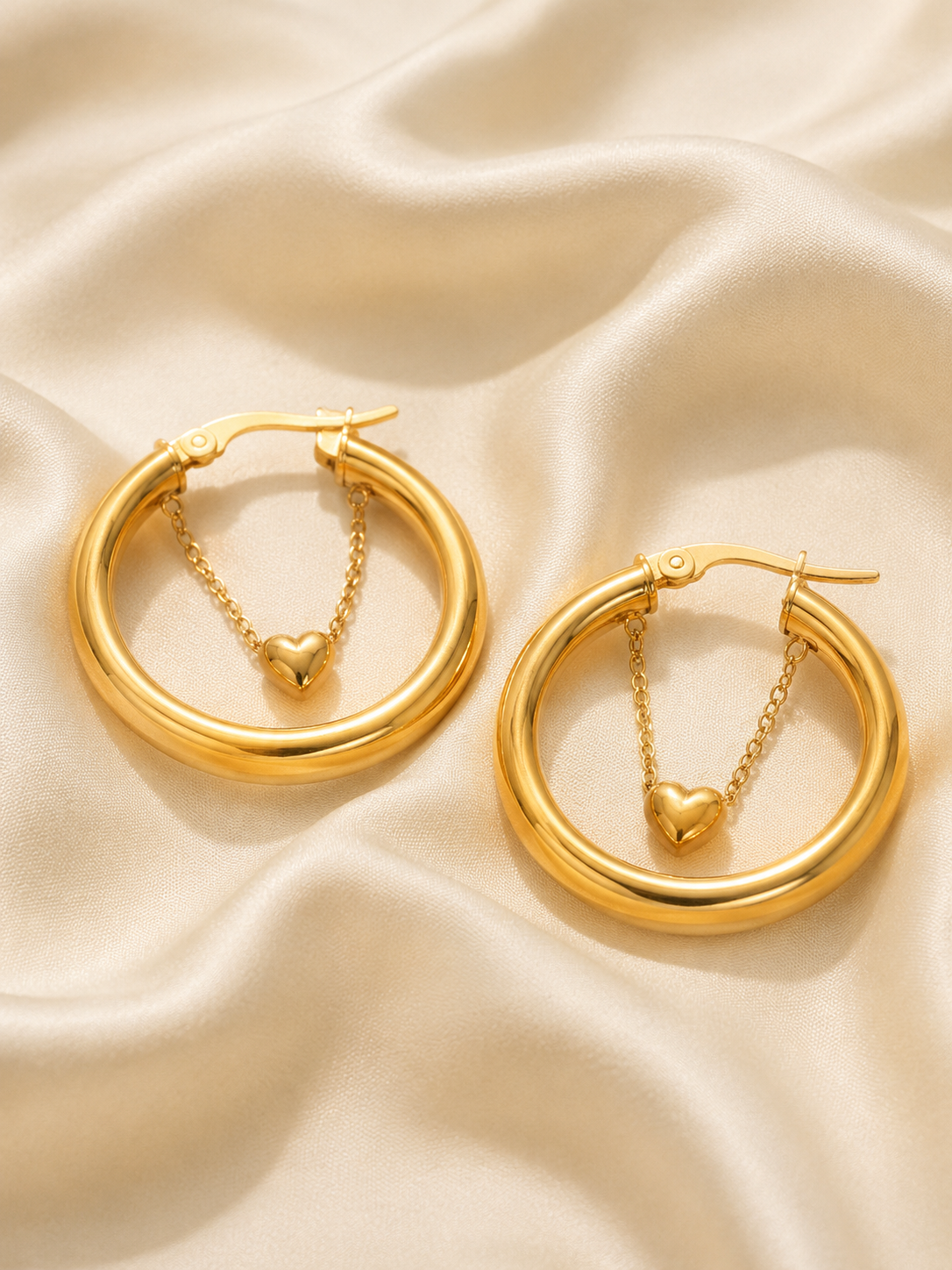 Amour Heart Hoops