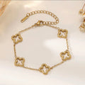 Clover Charm Bracelet