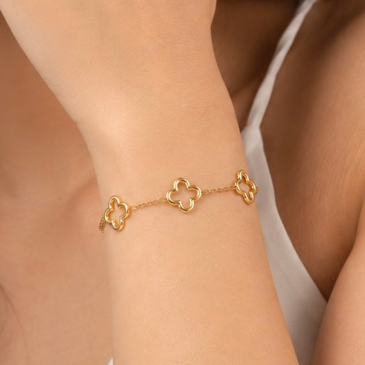 Clover Charm Bracelet