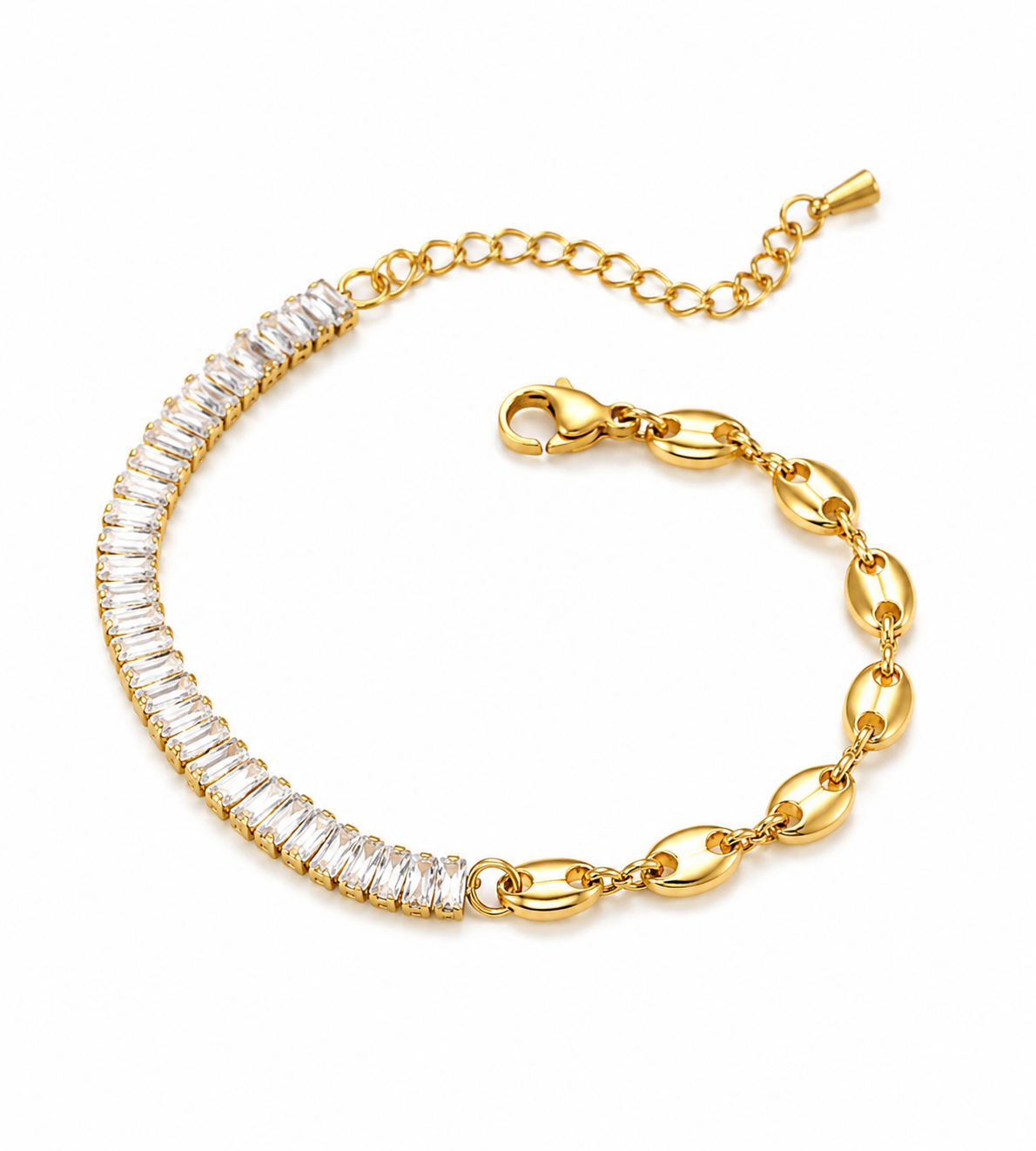 Crystal Link Bracelet