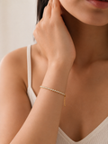 Pearl Glow Tennis Bracelet