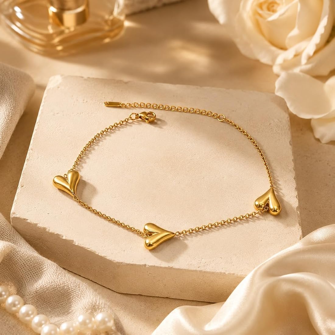 Heart Trio Bracelet