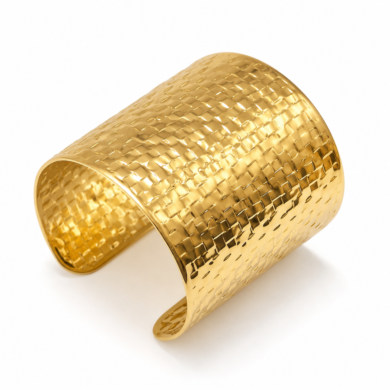 Luxe Textured Statement Cuff